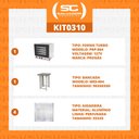 Ver imagem 2 de KIT - Forno Turbo PRP-004 127V Preto + Bancada MES-004 + 4 Assadeiras - Progás