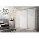 Ver imagem 2 de Guarda Roupa Casal 3 Portas de Correr e 8 Gavetas Sollo Plus Cumaru - Novo Horizonte