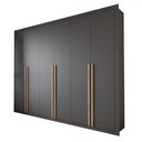 Ver imagem 5 de Guarda-roupa Casal Severo 6 Portas 6 Gavetas - Panorama Móveis