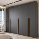 Ver imagem 1 de Guarda-roupa Casal Severo 6 Portas 6 Gavetas - Panorama Móveis
