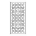 Ver imagem 3 de Painel Vazado Divisória Mdf Madrid Branco - 0,60x2,20m