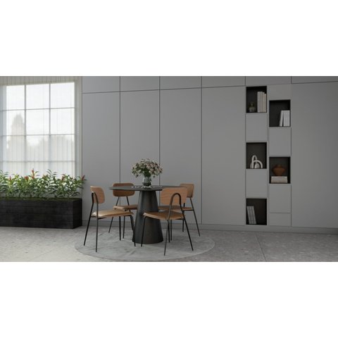 Tampo para Mesa MDF Redondo 110x110cm Saarien