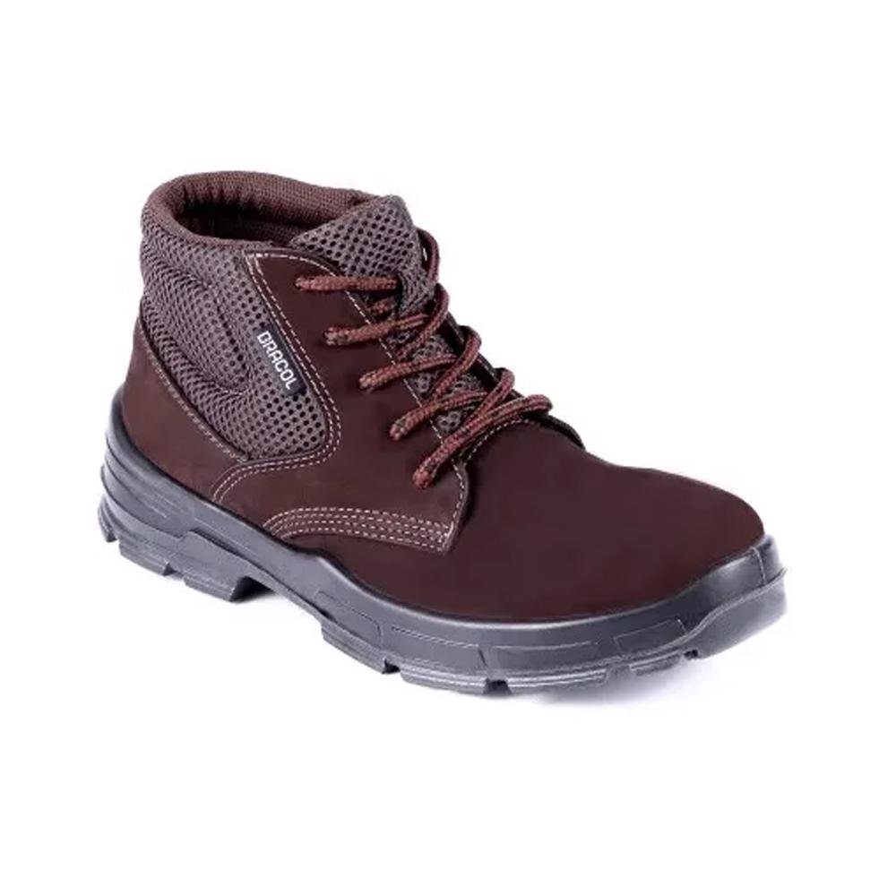 Botina Bracol Nobuck Bae Marrom N41 Ca 40872