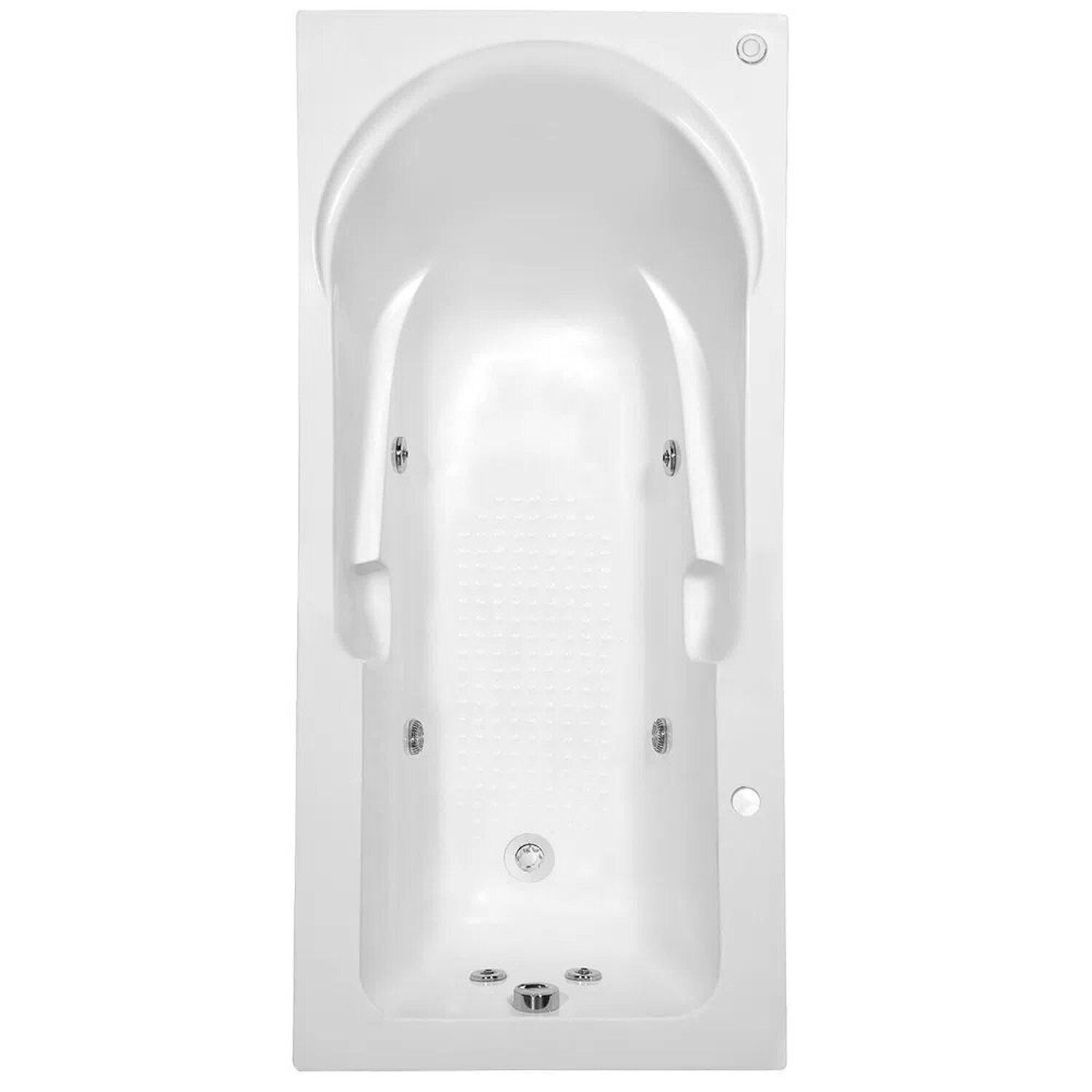 Banheira de Hidromassagem Capri Astra em Gel Coat Luxo 170x80x46cm - P4 - 110v - com Aquecedor - 3