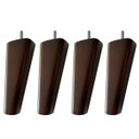 Ver imagem 3 de Pezinho Neo Clasico Sofá Linha Alta 15cm Kit 4 Pezinhos