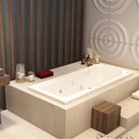 Ver imagem 1 de Banheira de Hidromassagem Capri Luxo 135x80x46cm - P6 - 110v - sem Aquecedor