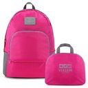 Ver imagem 6 de Mochila Dobrável para Viagem Estampa Lisa Jacki Design Fúcsia