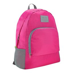 Mochila Dobrável para Viagem Estampa Lisa Jacki Design Fúcsia - 3