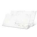 Ver imagem 2 de Kit 10 Placas Autocolantes Mármore Adesivo Vinílico Azulejo Branco Fosco 3d Brinovar