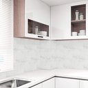 Ver imagem 7 de Kit 10 Placas Autocolantes Mármore Adesivo Vinílico Azulejo Branco Fosco 3d Brinovar