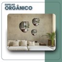 Ver imagem 6 de Kit 3 Espelhos Orgânico Decorativo Moderno Reduna