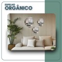 Ver mais imagens de Kit 3 Espelhos Orgânico Decorativo Moderno Reduna