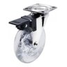 Roda Mesa Giratória 100mm 550kg - Lotus Roda Policarbonato - 1