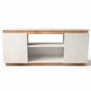 Ver imagem 3 de Rack Cava 107cm 2 Portas com Rodapé TV até 50" Byhouse