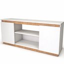 Ver imagem 2 de Rack Cava 107cm 2 Portas com Rodapé TV até 50" Byhouse