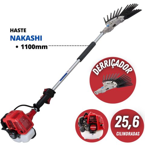 Derriçadeira de Café Nakashi Maior Resistência e Durabilidade com Motor Mitsubishi TU26