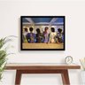 Quadro Pink Floyd Mulheres Nuas 45x34cm - com vidro:Madeira preta - 2