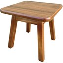 Ver imagem 1 de Mini Banco Over 30x30 Imbuia Cor: Marrom