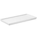 Ver imagem 1 de 40 Travessas Retangulares Servir Petiscos 27x13cm Comida Japonesa Branco Bandeja Decorativa Uno Coza