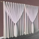 Ver imagem 1 de Cortina Blackout Blecaute Miami 5,00 X 2,60 Quarto Branco