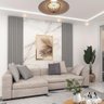 Painel Ripado Placa 50 Cm X 250 Cm 100% Mdf Cinza Nobre Gelius - 5