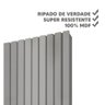 Painel Ripado Placa 50 Cm X 250 Cm 100% Mdf Cinza Nobre Gelius - 2