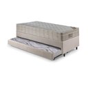 Ver imagem 7 de Bicama Box Solteiro Linho 88x188x28 Cm com Colchão Airtech Ortobom Molas Ensacadas