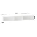 Ver imagem 2 de Nicho Aéreo para Ponte Modulado 145cm Prime Plus Luciane Móveis