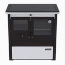 Ver imagem 1 de Fogao a Lenha N 1 Le Corbusier Dupla Combustao Branco