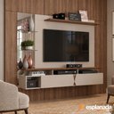 Ver imagem 2 de Painel para TV até 55 Polegadas Intense Off White/Damasco