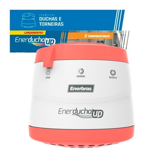 Chuveiro Ducha Enerbras Enerducha Up - Vermelho - 5500 W - 127v - 3