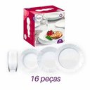 Ver imagem 2 de Aparelho de Jantar Pétala Duralex 16 Peças - Vidro Temperado