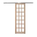 Ver imagem 3 de Porta Correr Quadriculada Kit Aluminio 210x62