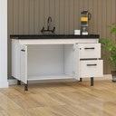 Ver imagem 4 de Gabinete de Cozinha Mdf 1,14 M Elegância Moderna e Funcionalidade:branco