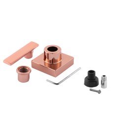 Acabamento Registro Alavanca Rose Gold Chuveiro Padrão Docol - 2