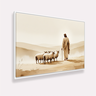 Quadro o Cordeiro de Deus Jesus Decorativo em Canvas 123x83 - 3