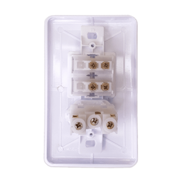 Kit 4 Interruptor Simples + Paralelo 6a com Tomada 250v 2p+t 10a Ilumi Cor:branco - 3 Kit 4 Interruptor Simples + Paralelo 6a com Tomada 250v 2p+t 10a Ilumi Cor:branco - 3