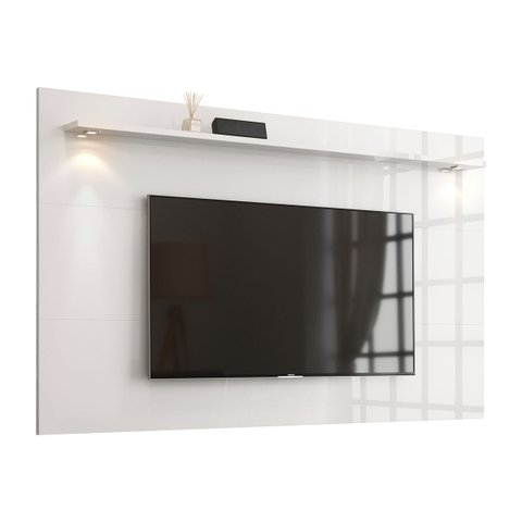 Painel para Tv Aspen 1.8 Branco - Móveisaqui