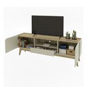 Ver imagem 4 de Rack para Tv até 65 Polegadas 2 Portas 1 Gaveta R1496 Arenas/carvalho Tropical - Tecno Mobili