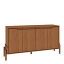 Ver imagem 4 de Buffet Aparador 4 Portas com Pés em Madeira Áurea:cinamomo