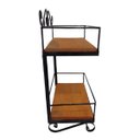 Ver imagem 6 de Prateleira decorativa parede temperos ferro madeira artesanato mineiro