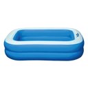 Ver imagem 5 de Piscina Inflável Retangular Azul 302 Litros 150 cm Com Bomba PVC VG+ VG Plus