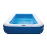 Piscina Inflável Retangular Azul 302 Litros 150 cm Com Bomba PVC VG+ VG Plus - 3