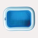 Ver imagem 4 de Piscina Inflável Retangular Azul 302 Litros 150 cm Com Bomba PVC VG+ VG Plus