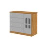 Comoda Infantil Nature-cinza Alvin - 1
