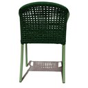 Ver imagem 3 de Cadeira Corda Náutica Área Externa e Interna Base Alumino:verde