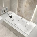 Ver imagem 1 de Banheira de Hidromassagem Prima Gran Luxo 180x90x46cm - P2 - 220v - sem Aquecedor