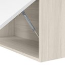 Ver imagem 5 de Armario Aereo Basculante MDF 80 cm Kali 166801 Bianco Toq Branco Nicioli