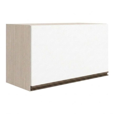 Armario Aereo Basculante MDF 80 cm Kali 166801 Bianco Toq Branco Nicioli