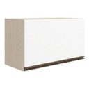 Ver imagem 1 de Armario Aereo Basculante MDF 80 cm Kali 166801 Bianco Toq Branco Nicioli